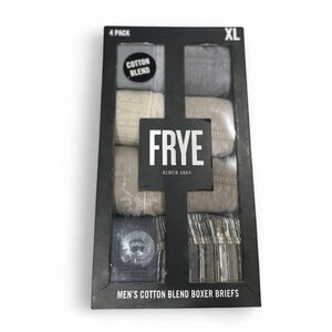 NWT/Sealed Box Men's Frye Cotton-Blend Boxer Briefs Size XL (40-42.5 in. Waist)